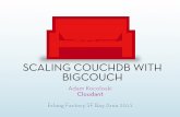 SCALING COUCHDB WITH BIGCOUCH - erlang … · SCALING COUCHDB WITH BIGCOUCH Adam Kocoloski Cloudant Erlang Factory SF Bay Area 2011. 2 ... • Document database management system