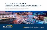 CLASSROOM ENGLISH PROFICIENCY - ELTeach - Homeelteach.com/ELTeach/media/Documents/Vietnam_-Final-Implementation... · EXECUTIVE SUMMARY 1 ... (See the Classroom English Proficiency