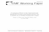 Contagion Risk in the International Banking System and ... · WP/07/74 Contagion Risk in the International Banking System and Implications for London as a Global Financial Center