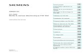 Boîte à cames électronique FM 352 - Siemens AG · Boîte à cames électronique FM 352 Instructions de service, 05/2011, A5E01071725-03 3 Sommaire 1 Avant-propos.....7