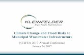 Climate Change and Flood Risks to Municipal … Change and Flood Risks to Municipal Wastewater Infrastructure NEWEA 2017 Annual Conference January 24, 2017. ... Municipality Criticality