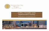 GASB 51: Intangible Assets Implementation Trainingsao.georgia.gov/sites/sao.georgia.gov/files/imported/vgn/images... · GASB 51: Intangible Assets Implementation Training ... −Testing