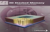 3D Stacked Memory: Patent Landscape Analysis - WIPO · Page | 2 3D Stacked Memory: Patent Landscape Analysis INTRODUCTION With the increased demand for enhanced functionality and