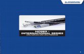 HOSES - INTERNATIONAL SERIES - Interpump Hose HOSES – INTERNATIONAL SERIES Fi [LOW, MEDIUM AND HIGH PRESSURE] HOSE AND CONNECTORS CATALOG Applications : Hose Specifications : Regulatory
