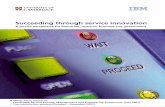 Succeeding through service innovation - Collegiate ...€¦ · - Cambridge Service Science, Management and Engineering Symposium ... between disciplines through grand research challenges;