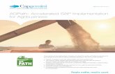AGPath: Accelerated SAP Implementation for Agribusiness · PDF fileAGPath: Accelerated SAP Implementation for Agribusiness ... An accelerated approach to implementing SAP. ... and