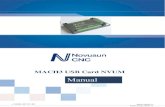 DS NVUM EN - shop.zetek.ru · 百年品质，值得信赖 —— 您的产品名称. MACH3 USB Card NVUM. Manual . 0-01-0