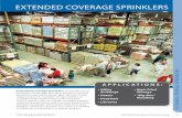 EXTENDED COVERAGE SPRINKLERS - Kendall Group COVERAGE SPRINKLERS AUTOMATIC SPRINKLERS EXTENDED COVERAGE SPRINKLERS FIRE PROTECTION General Products Catalog TYCO FIRE BUILDING PRODUCTS