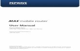 Pepwave MAX User Manual - R/V SIKULIAQ | R/V … MAX User Manual - R/V SIKULIAQ | R/V SIKULIAQ ... to