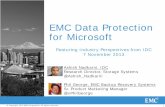 EMC Data Protection for Microsoft · EMC Data Protection for Microsoft ... best practices, ... • SharePoint Disaster Recovery – Full Farm Recovery including