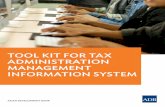 Tool Kit for Tax Administration Management … development bank tool kit for tax administration management information system