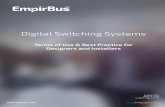 Digital Switching Systems - EmpirBus Contents Chapter 1 Important information 6 EMC installation guidelines 6 Product disposal 7 IMO and SOLAS ...