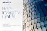 Real Insights Qatar - KPMG · Insights Qatar. kpmg.com/qa/realestate ... the highest real estate performer of the first quarter FY17 was retail, ... profile. Contents. KPMG viewpoint
