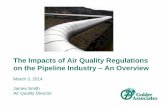 The Impacts of Air Quality Regulations on the Pipeline ...c.ymcdn.com/sites/ · The Impacts of Air Quality Regulations on the Pipeline Industry ... 3,183 3,559 4,512 ... Ozone Transport