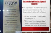 Do Now: Early Warning Signs of Fascism - slps.org · and struggles after WWI ... Alliance between Germany and Italy ... Japan, Italy sign tripartite pact, mutual defense treaty ...