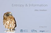 Entropy & Information - uni-saarland.depeople.mmci.uni-saarland.de/~jilles/edu/tada15/slides/04_entropy... · optimal for symbol-by-symbol encoding with fixed probs. (arithmetic coding