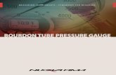 BOURDON TUBE PRESSURE GAUGEBOURDON TUBE PRESSURE GAUGE · measuring instruments - strumenti per misurare bourdon tube pressure gaugebourdon tube pressure gauge