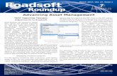 Roundup - roadsoft.org 2017, ol. 17, Issue 1 Roundup For Roadsoft help, visit the Roadsoft Manual at  agency data for export to the IRT. Prior to the IRT update,