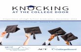 KNOCKING - Squarespace of High School Graduates • December 2016 WICHE Western Interstate Commission for Higher Education KNOCKING AT THE COLLEGE DOOR Peace Bransberger ... Projections