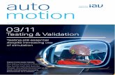 auto motion - Home – IAV Automotive Engineering€¦ ·  · 2015-09-01auto motion Topics in this issue ... Testing & Validation Interview with Thomas Papenheim: ... rise to new