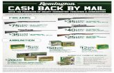 CASH BACK BY MAIL - cabelas.com is not responsible for lost, late, incomplete, damaged or misdirected mail. Fraudulent submissions of multiple requests could result in federal prosecution