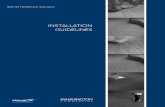 INSTALLATION guIdeLINeS - Starnet® Worldwide … · INSTALLATION guIdeLINeS ... woven synthetic and ultrabac RE 32 ... Because Mannington Commercial Resilient Sheet Flooring products