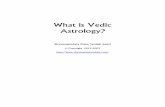 WHAT IS VEDIC yantra - Hindu Temple of Greater Cincinnaticincinnatitemple.com/articles/wiva_astrology.pdf · Astrology is part of the Vedic literature, and has ... mathematics, logic,