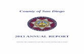 County of San Diego the Citizens’ Law Enforcement Review Board 1 Mission ... Officers employed by the County of San Diego. 2013 Board ... He lives in Rancho Bernardo with his ...