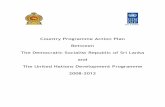 Country Programme Action Plan Between The Democratic ... SL Country... · Country Programme Action Plan Between The Democratic Socialist Republic of Sri Lanka and The United Nations