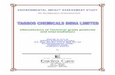 (Manufacture of Technical grade pesticide and …environmentclearance.nic.in/writereaddata/EIA/1107201543RV25YZEIA...(Manufacture of Technical grade pesticide and intermediates) ...