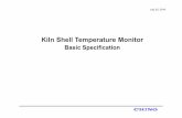 Kiln Shell Temperature Monitor - Speedy Automation Shell Temperature Monitor.pdf · Purpose of Monitoring Kiln Shell Temperature ... • Temperature data is processed on the PC, ...