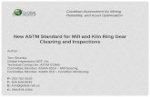 New ASTM Standard for Mill and Kiln Ring Gear … Inspections-NDT, Inc. ... and Asset Optimization. ABSTRACT • ASTM International Standard E2905 was written for mill and kiln ring
