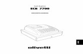 Cash Register ECR 7700 - OfficeWorld.dk · accordance with the warnings given in the User Manual supplied with ... Enchufe la caja registradora en una toma eléctrica e inserte las