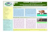 VOLUME 2013.04 April 2013 CUHP CHRONICLE ... lectures by eminent person-alities from various fields like Shri Ashok Thakur, Secretary, MHRD, Govt. of India; Justice R. S. Chauhan,