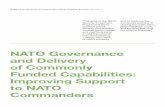 NATO Governance and Delivery of Commonly Funded ... · NATO Governance and Delivery of ... of Commonly Funded Capabilities: Improving Support to ... approach to common funded capability