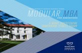 MODULAR MBA - Emory University's Goizueta … HYBRID STRUCTURE THAT Emory’s Modular MBA for Executives provides a flexible yet comprehensive program, using a mix of online coursework