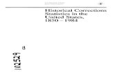 Historical Corrections Statistics in the United States ... · U.S. Department of Justice Bureau of Justice Statistics Historical Corrections Statistics in the United States, 1850-