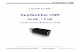 Hardware Keylogger User Guide - KeyGrabber USB - Keelog · The KeyGrabber USB is an advanced USB hardware keylogger with a huge 16 MB or 2 GB ... The KeyGrabber USB and keyboard ...