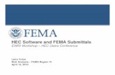 HEC Software and FEMA Submittals - c.ymcdn.comc.ymcdn.com/sites/ · HEC Software and FEMA Submittals ... Volume 2: Map Revisions and Amendments ... 23 Risk MAP: Project Planning Quality