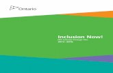 Inclusion Now! OPS Inclusion Strategic Plan 2013 … Now! OPS Inclusion Strategic Plan. 2013–2016 ... It is a great privilege for me to be part of the ongoing commitment to transform
