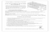 ASSEMBLY INSTRUCTIONS - Bunk Beds | Hayneedle · ASSEMBLY INSTRUCTIONS Thank you for purchasing this quality product. Be sure to check all packing material carefully for small parts