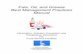 Fats, Oil, and Grease Best Management Practices Manual · When contracting with a grease pumper service, ... The maintenance log serves as a record of the frequency and ... and Grease
