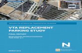 VTA REPLACEMENT PARKING STUDY - Metropolitan … Technical... ·  · 2016-01-05VTA Replacement Parking Study Metropolitan Transportation Commission Nelson\Nygaard Consulting Associates