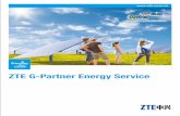 ZTE G-Partner Energy ZTE G-Partner Energy Service ZTE G-Partner Energy Service 13 Network Energy Optimization Service Network optimization is to reduce network energy consumption and