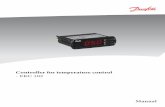 Controller for temperature control - EKC 102 - Danfossfiles.danfoss.com/TechnicalInfo/Dila/01/RS8DY802.pdf · Controller for temperature control - EKC 102 ... Controller with one
