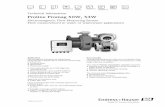 Technical Information, Promag 50W, 53W - Axon …H Literature/TIs/menu/docs/TIs...TI046D/24/ae/07.06 Technical Information Proline Promag 50W, 53W Electromagnetic Flow Measuring System