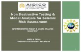 Non Destructive Testing & Modal Analysis for Seismic … · Non Destructive Testing & Modal Analysis for Seismic ... Monitoring Earthquake . ... RADIO DETECTION AND RANGING