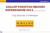 GALLUP PAKISTAN BRANDS REFERENDUM 2011gallup.com.pk/wp-content/uploads/2015/10/BrandReferendum1.pdfGALLUP PAKISTAN BRANDS REFERENDUM 2011