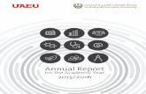 Annual Report - uaeu.ac.ae Annual Report 2015/2016 3. ... excellence, accomplishment, and contribution to the nation whose name our ... glish and mathematics.