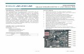 DS3254DK Quad DS3/E3/STS-1 LIU Demo Kit - Maxim … · Quad DS3/E3/STS-1 LIU Demo Kit . DS3254 Demo Kit 2 of 13 COMPONENT LIST ... 44-pin TQFP Dallas Semiconductor DS87C520-ECL C1…